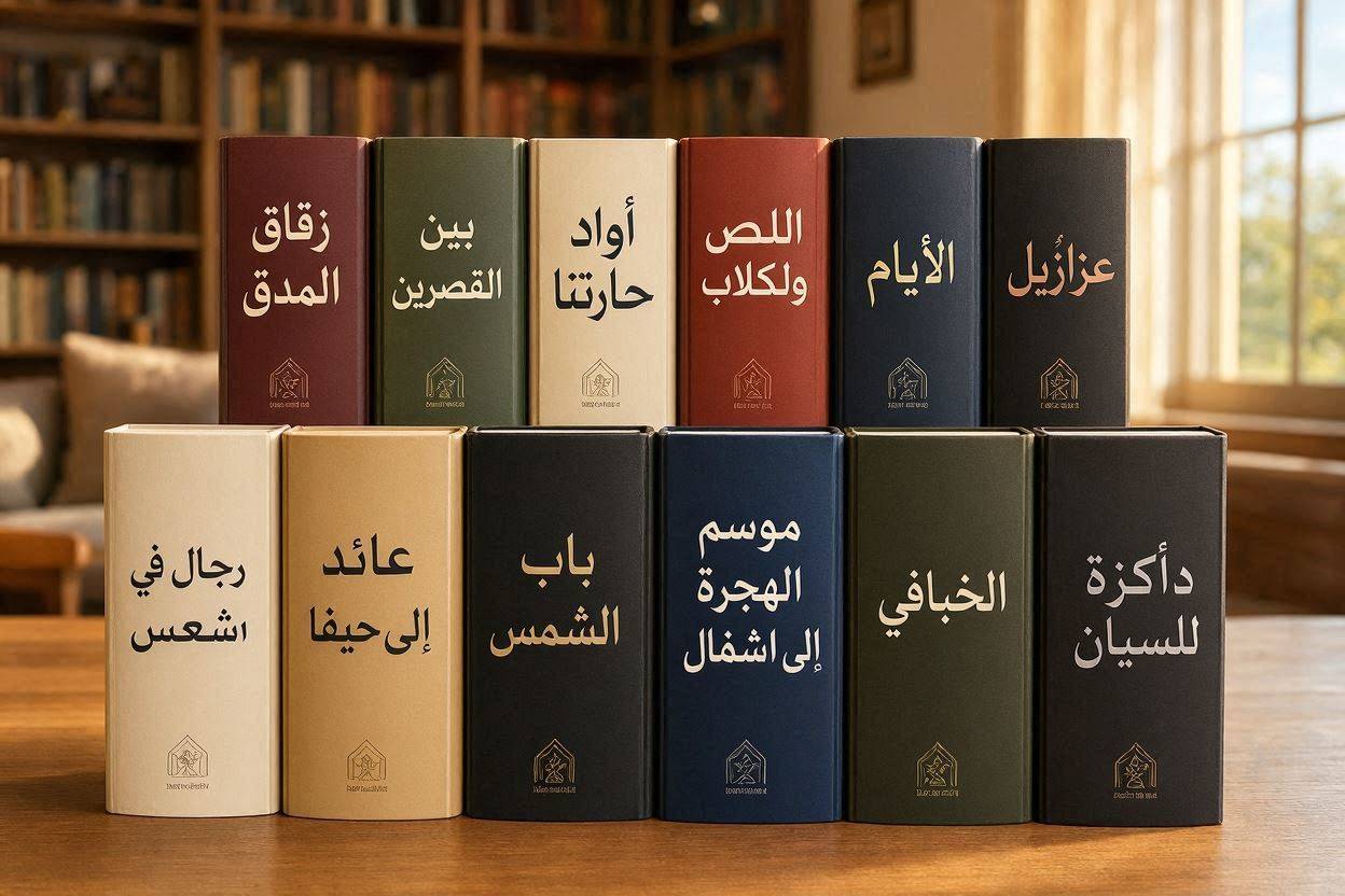 Arabic novels, 12 books